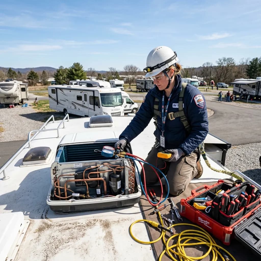Rooftop AC Maintenance
